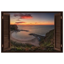 Vinilos 3d amanecer bolata bay bulgaria